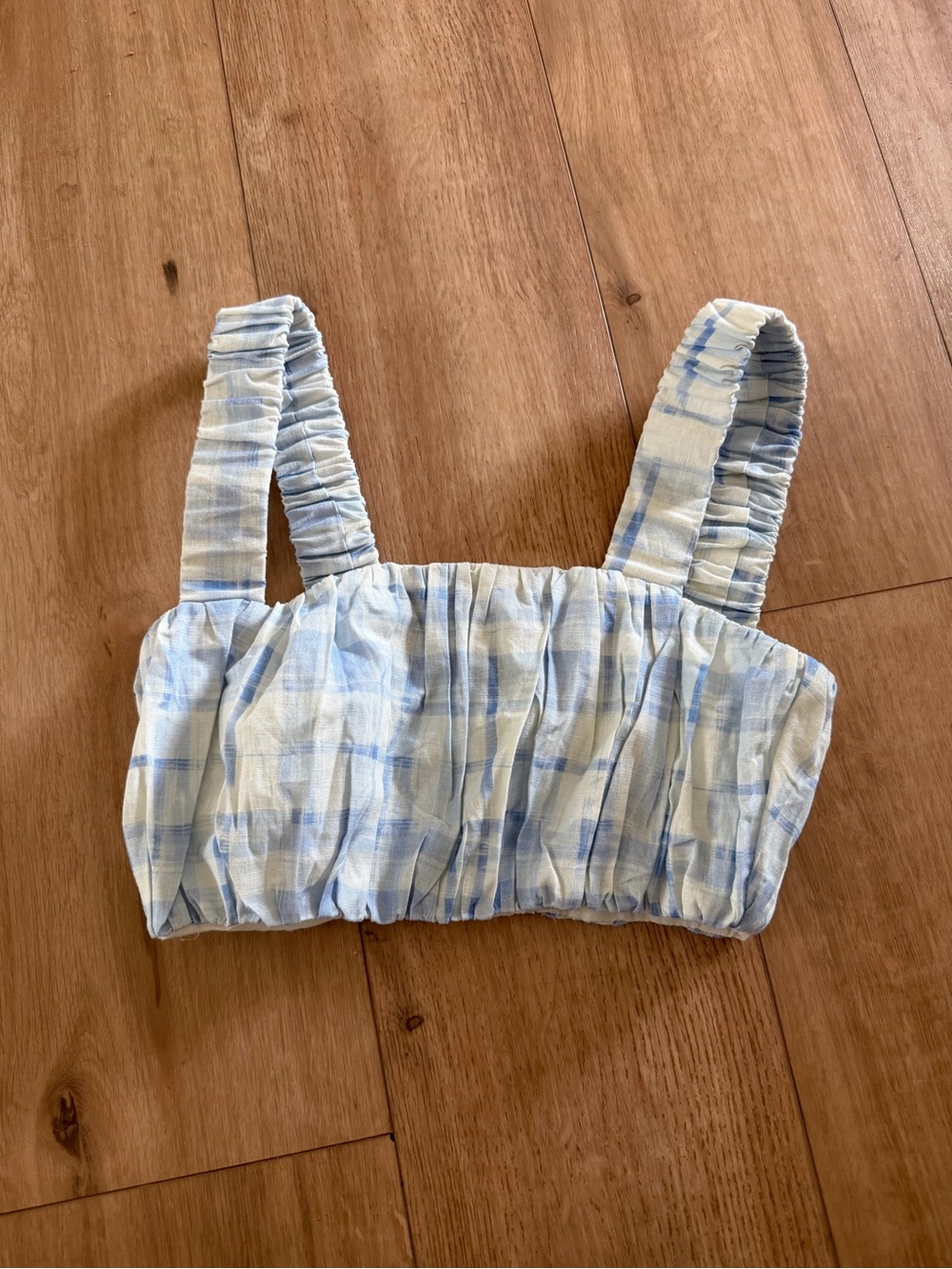 Showpo Light Blue Plaid matching set